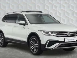 White Used 2023 VW Tiguan Allspace Elegance SUV | £28,476 (Fair price)
