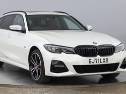 White Used 2021 BMW 330e M Sport Estate | £27,995 (Expensive)