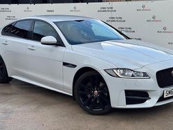 White Used 2017 Jaguar XF R-Sport Sedan | £9,895 (Fair price)