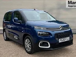 Blue Used 2020 Citroën Berlingo Feel MPV | £11,267 (Fair price)