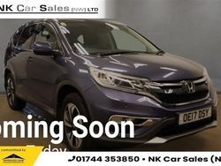 Blue Used 2017 Honda CR-V EX SUV | £10,750 (Fair price)