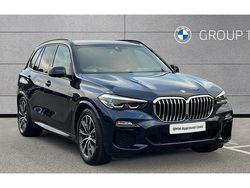 Blue Used 2021 BMW X5 M Sport SUV | £38,775 (Good price)