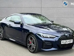 Blue Used 2025 BMW 420 M Sport Coupe | £40,853 (Fair price)