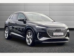 Black Used 2023 Audi Q4 e-tron S-Line SUV | £30,490 (Good price)