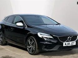 Black Used 2018 Volvo V40 R-Design Pro Estate | £11,518 (Fair price)