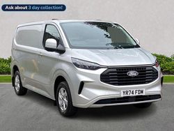 Silver Used 2024 Ford Transit Custom Limited Van | £26,000 (Fair price)