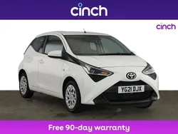 White Used 2021 Toyota Aygo X-play Hatchback | £9,249 (Fair price)
