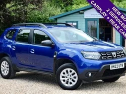 Blue Used 2022 Dacia Duster Comfort SUV | £12,995 (Fair price)