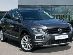 Grey Used 2021 VW T-Roc SEL SUV | £20,348 (Fair price)