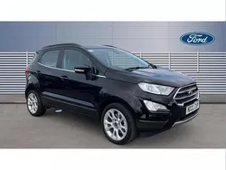 Black Used 2022 Ford Ecosport Titanium SUV | £12,628 (Fair price)