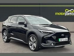 Midnight black Used 2023 Subaru Solterra SUV | £24,500 (Fair price)