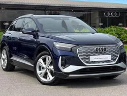 Blue Used 2024 Audi Q4 e-tron S-Line SUV | £33,480 (Super price)