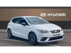 White Used 2023 Seat Ibiza XCELLENCE Lux Hatchback | £16,229 (Fair price)
