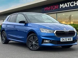 Blue Used 2022 Skoda Fabia Colour Edition Hatchback | £12,849 (Fair price)