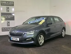 Grey Used 2021 Skoda Scala SE Hatchback | £13,999 (Fair price)