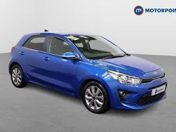 Blue Used 2021 Kia Rio 3 Hatchback | £15,549 (Fair price)