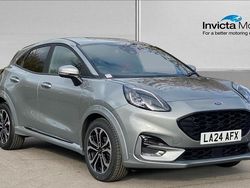 Silver Used 2024 Ford Puma ST-Line Hatchback | £16,500 (Fair price)