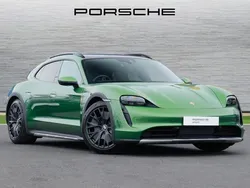 Green Used 2022 Porsche Taycan Sedan | £58,900 (Expensive)