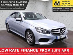 Silver Used 2013 Mercedes E220 AMG Sedan | £10,000 (Fair price)