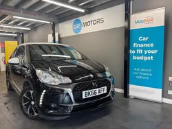 Black Used 2016 DS Automobiles DS3 Elegance Hatchback | £4,195 (Fair price)