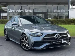 Grey Used 2024 Mercedes C300 AMG Line Premium Plus Sedan | £40,000