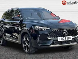 Metallic black pearl Used 2023 MG HS Trophy SUV | £18,500 (Fair price)