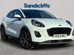 Frozen white (premium paint) Used 2023 Ford Puma Gen-E Titanium Hatchback | £14,537 (Good price)