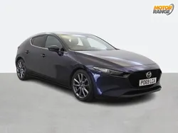 Blue Used 2019 Mazda 3 Inclusive Hatchback | £13,495 (A bit pricey)