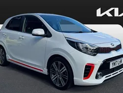 White Used 2017 Kia Picanto GT-Line Hatchback | £8,573 (Fair price)