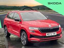 Red Used 2023 Skoda Karoq SportLine SUV | £24,344 (Fair price)