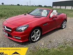 Red Used 2011 Mercedes SLK200 AMG Cabriolet | £9,995 (A bit pricey)