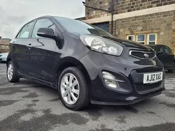 Black Used 2012 Kia Picanto 2 Hatchback | £1,795 (Fair price)