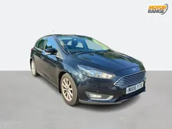 Black Used 2016 Ford Focus Titanium Hatchback | £6,395 (Good price)