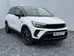 White Used 2022 Vauxhall Crossland Ultimate SUV | £15,200 (Fair price)