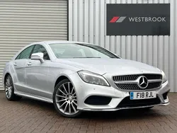 Silver Used 2015 Mercedes CLS350 AMG line Coupe | £10,600 (Super price)