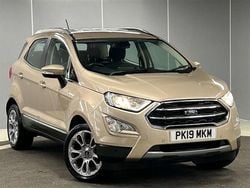Beige Used 2019 Ford Ecosport Titanium SUV | £10,465 (Fair price)