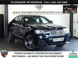 Black Used 2017 BMW X4 M Sport SUV | £16,490 (Fair price)