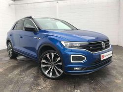 Blue Used 2022 VW T-Roc R-line SUV | £21,299 (Good price)