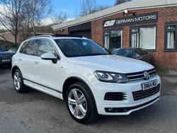 White Used 2014 VW Touareg R-line SUV | £13,290 (Fair price)