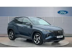 Blue Used 2021 Hyundai Tucson Premium SUV | £22,130 (Good price)