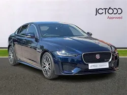 Blue Used 2019 Jaguar XE R-Dynamic Sedan | £16,716 (Fair price)
