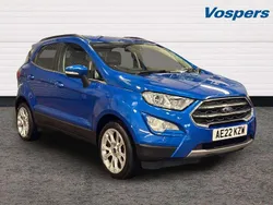 Blue Used 2022 Ford Ecosport Titanium SUV | £11,900 (Fair price)
