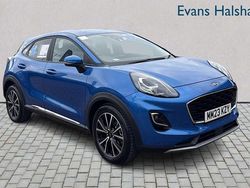Blue Used 2023 Ford Puma Gen-E Titanium Hatchback | £15,360 (Good price)