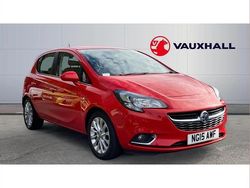 Red Used 2015 Vauxhall Corsa Hatchback | £5,641 (Fair price)
