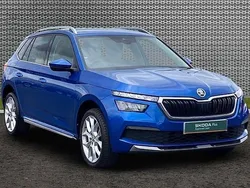 Race blue metallic Used 2021 Skoda Kamiq SE L SUV | £17,426 (Fair price)