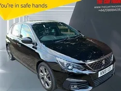 Black Used 2019 Peugeot 308 GT-line Hatchback | £9,588 (Fair price)