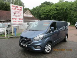 Blue Used 2021 Ford Transit Custom Limited Van | £12,995 (Fair price)