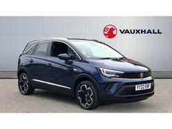 Blue Used 2022 Vauxhall Crossland Ultimate SUV | £14,906 (Fair price)