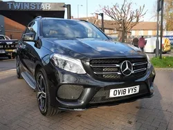 Black Used 2018 Mercedes GLE500 Premium Plus SUV | £27,900
