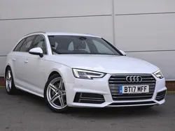 Ibis white Used 2017 Audi A4 S-Line Estate | £13,995 (Fair price)